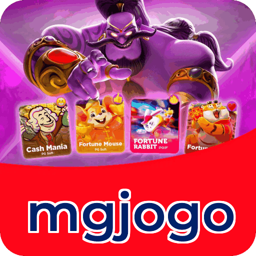 Números do app mgjogo em material de marketing — ilustração, não auditoria